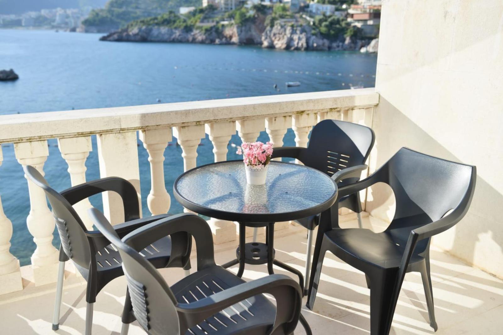Przno Luxury Apartments Sveti Stefan Ruang foto