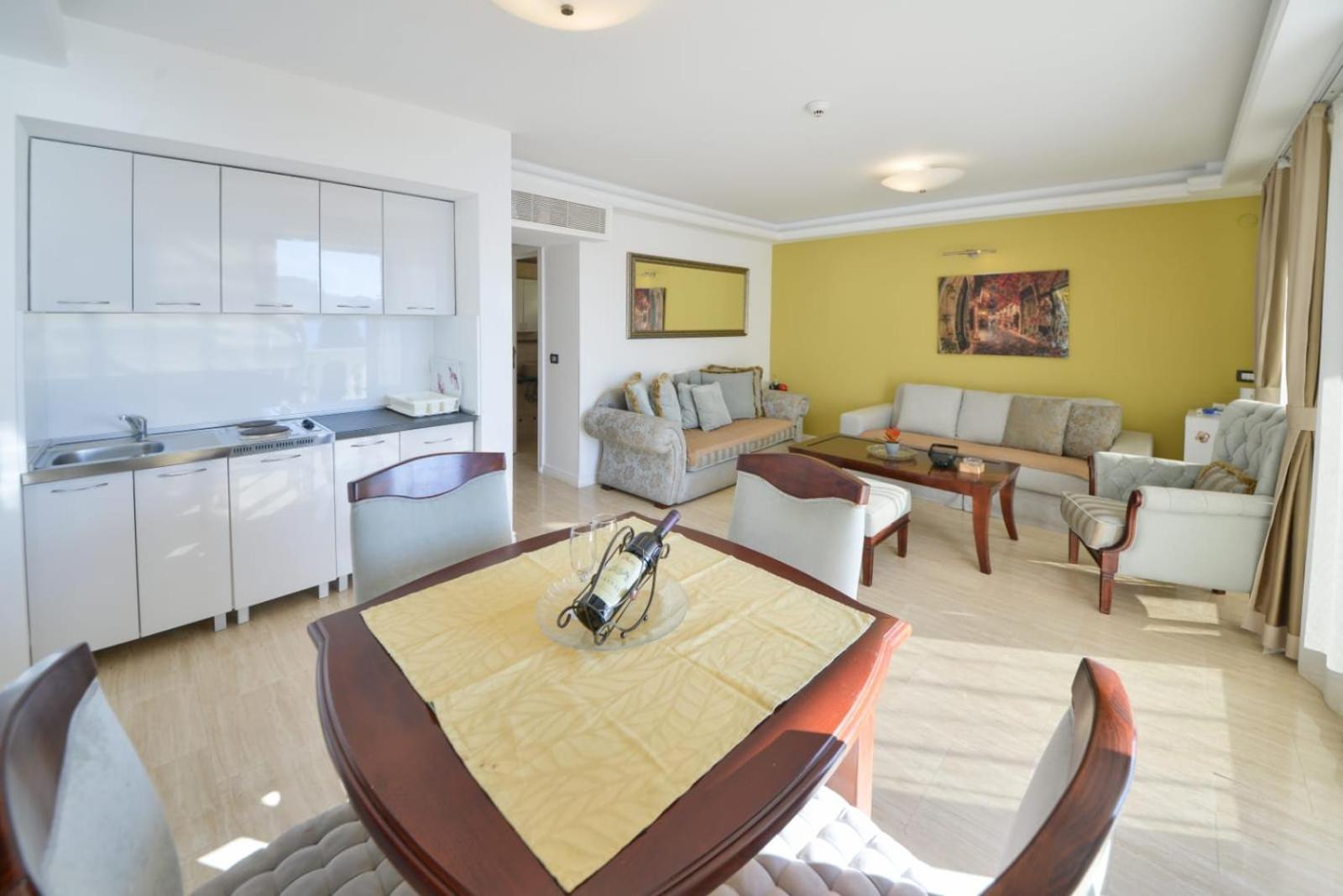 Przno Luxury Apartments Sveti Stefan Ruang foto